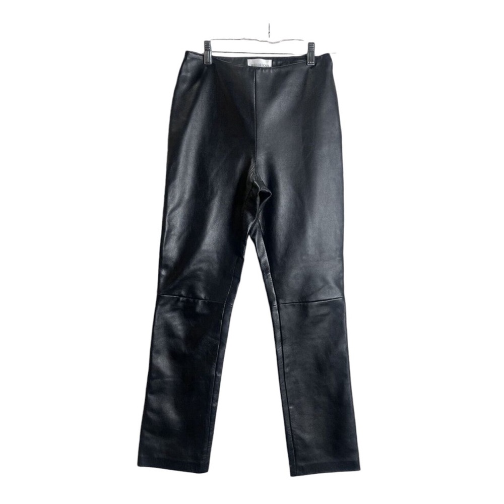 Vintage 90's Hugo Buscati Leather Pants Petite Genuine Leather RUNS SMALL